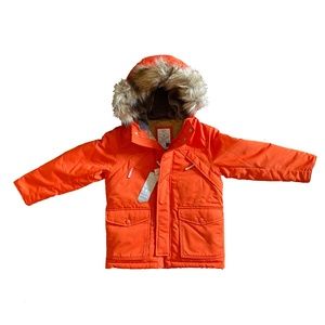 Boy or Girl Orange Gap Winter Coat - Gap Kids ColdControl Ultra Max Parka
